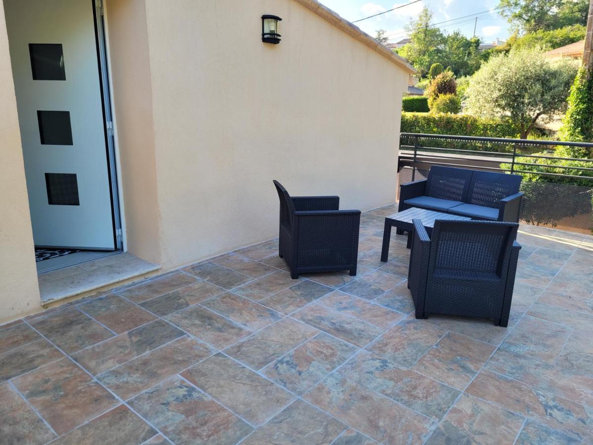 Villa L'Abaguie-Charmant Logement Au Calme Entre Mer Et Montagne Cagnes-sur-Mer Exterior photo